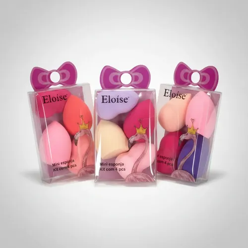 Kit 4 Mini Esponjas De Maquillaje Eloise Beauty Blender