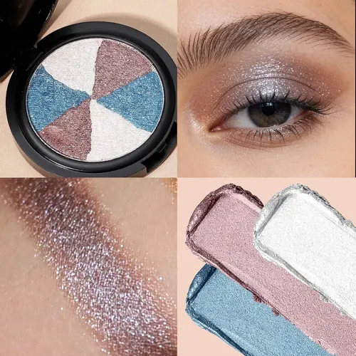 Paleta De Sombras Iluminadoras Midnight Nebula Glitter