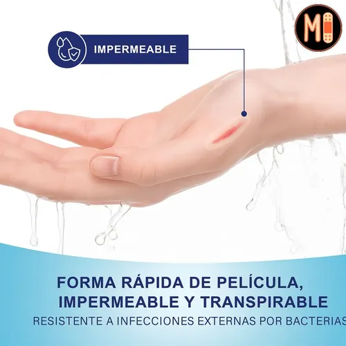 Spray Cicatrizante Instantaneo Vendaje Liquido Proteccion Fragancia Sin fragancia