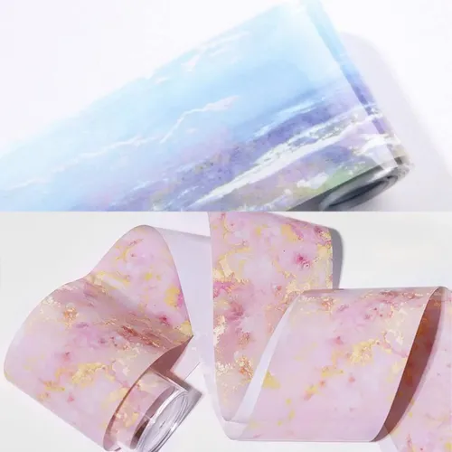Láminas Holográficas Para Transferencia De Uñas Loveourhome,