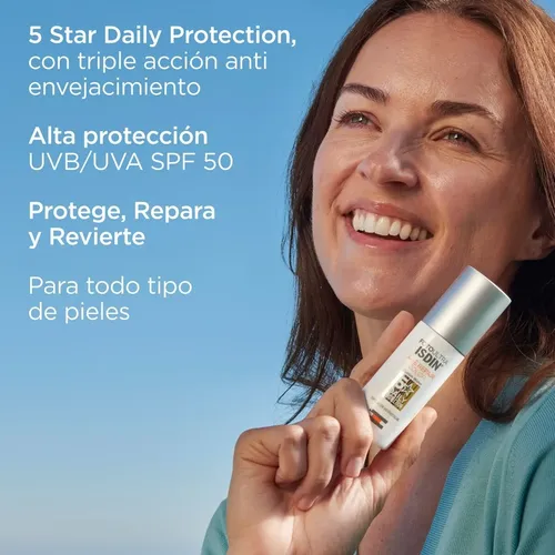 Fotoprotector Isdin Fotoultra Age Repair Color Spf 50- X50ml