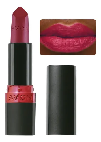 Labial en Barra Avon Ultra Color Mate Rojo Supremo