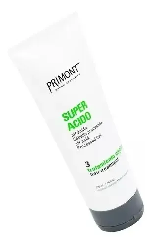 Primont Super Acido Máscara Capilar Pelo Teñido Chico