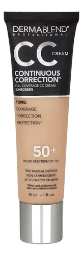 Dermablend Cc Cream Cobertura Total Spf 50+ 37n Medium