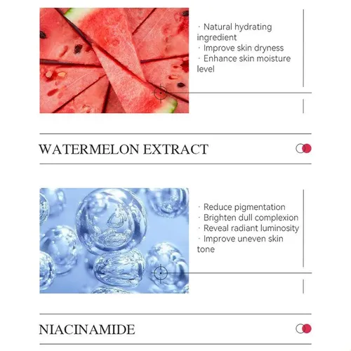 Kormesic Facial Cleanser Melon Niacinamide Skincare Makeup