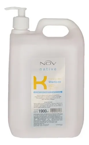 Kit Native K Shampoo Acondicionador Y Nutricion Nov Native