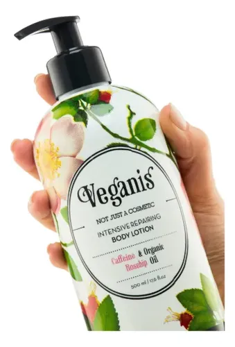 Veganis Leche Reparadora Intensiva Rosa Mosqueta