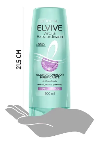 Acondicionador Detox Arcilla Elvive L’Oréal 400ml
