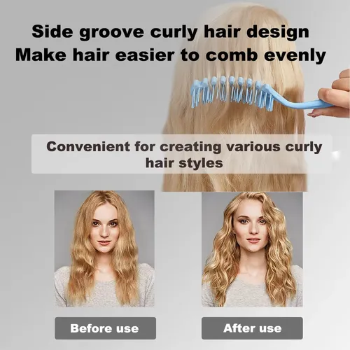 Cepillo Para Cabello Buerallan Definidor De Rizos – 2 Unidad