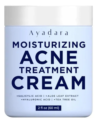 Crema Hidratante Para El Tratamiento Del Acné Ayadara Con Ác