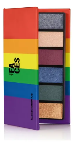 Natura Faces – Love Collection – Paleta de sombras de ojos de colores