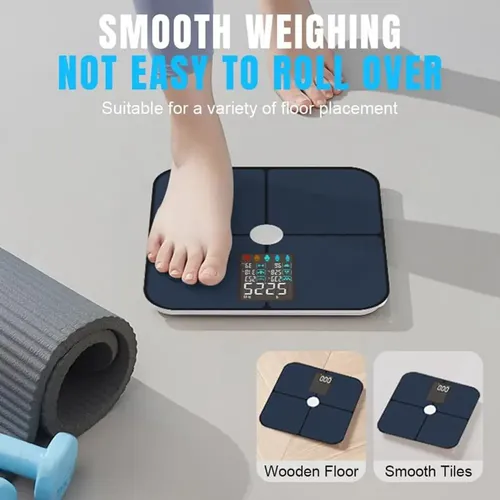 Báscula Digital Smart Ito Con Pantalla Grande Y Cardiaca