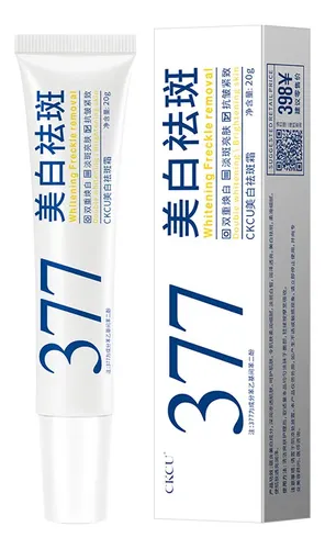 Q! Crema Blanqueadora, 377 Manchas, Melasma, Pecas,