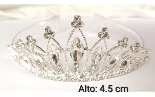 Tiara Tocado Corona De Strass Fiesta 15 Años Novias Bodas