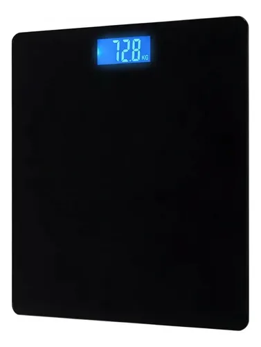 Balanza Digital De Baño Con Maximo 180kg Plato De Vidrio