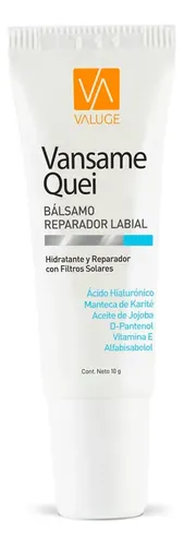 Vansame Quei Balsamo Reparador Labial Hidrata Repara 10gr
