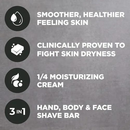 Barra De Afeitar Dove Men+care Para Manos Y Cuerpo, Rostro Y Piel