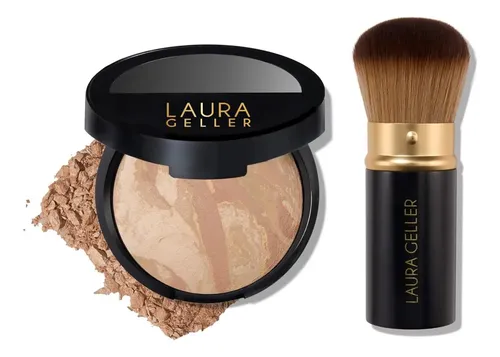 Base Laura Geller Tan 07 Con Brocha Kabuki