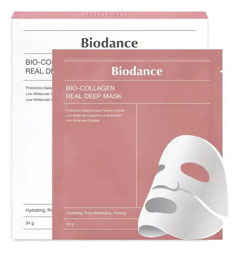 Biodance Máscara Facial Profunda Real Bio-colágeno Pack X4 Tipo De Piel Todo Tipo De Piel