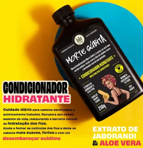 Kit Hidratante Capilar Morte Súbita Lola Cosmetics
