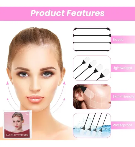 Cinta Lifting Facial Invisible Lloussak 24 Uds