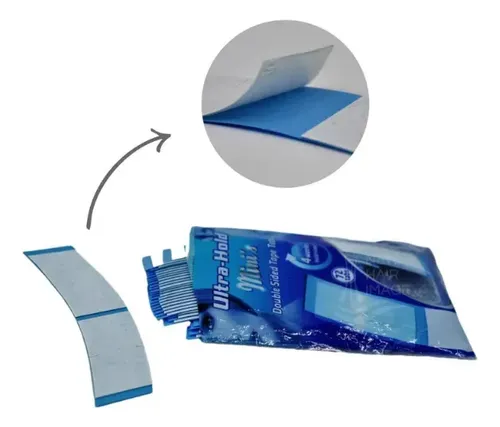 Cinta Bifaz Pegamento Pelucas y pelo natural o artificial Walker Tape Mini Tabs Ultra Hold 72 pcs unidades
