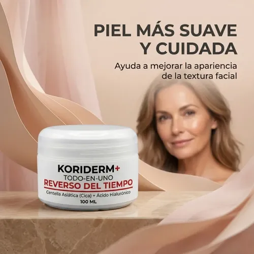 Crema Antiedad Koriderm Peptidos Antiarrugas Glow 100ml 2×1