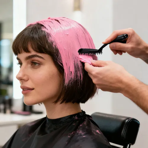 Cepillos Para Tinte De Cabello X6: Brochas De Coloración