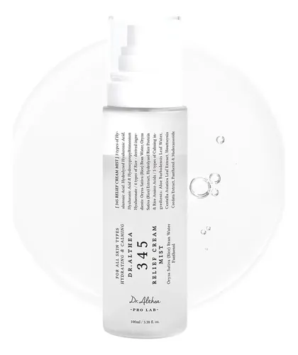 345 Relief Cream Mist | Bruma Facial Hidratante Con Arroz