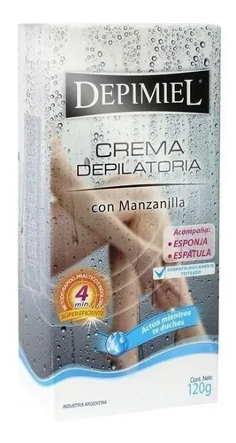 Crema Depilatoria Con Manzanilla X120 Gr Depimiel