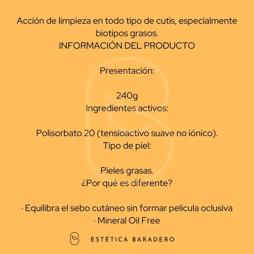 Gel De Limpieza Profesional Todo Tipo De Piel 240g Exel