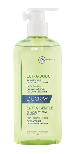 Shampoo Ducray Extra Doux en frasco de 400mL por 1 unidad
