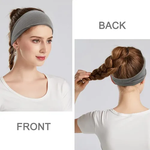 Bandas Para Cabello Mujer : 6 Unidades Elásticas – Solid