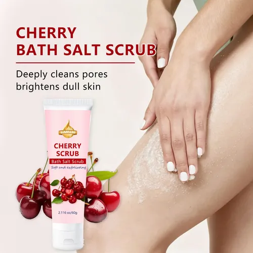 Exfoliante De Cereza Nutritivo Limpia Y Aclara La Piel