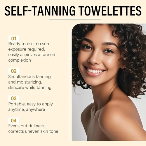 Self-tanning Wipes For Streak-free Sunless Glow – Bronzing