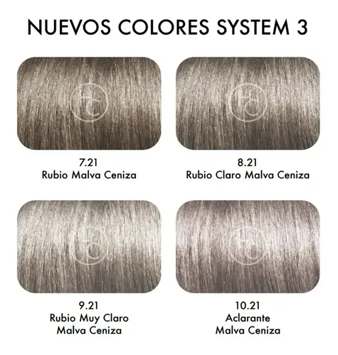 Tintura System 3 Coloracion 60 Gr X 3 Pomos
