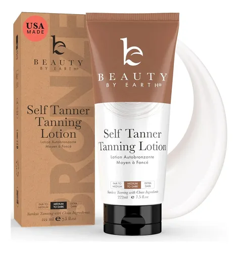 Beauty By Earth Autobronceador – Usa Made With Natural & Org