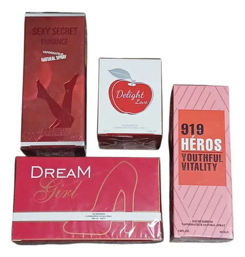 Perfumes Luca Perfum 30 Ml Mujer X 4 Regalo Promo