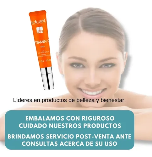 Contorno De Ojos Vitamina C Idraet Antiage Manchas Ojeras