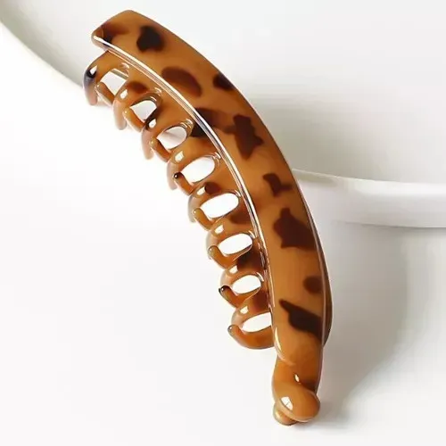 Pa / 6 Piezas De Pinzas For El Pelo Plátano Grande De Moda Y