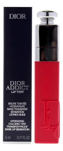 Labial Líquido Dior Addict Tint 761 Fucsia Natural Larga Duración