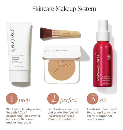 Base Mineral Prensada Jane Iredale Light Beige Recambio
