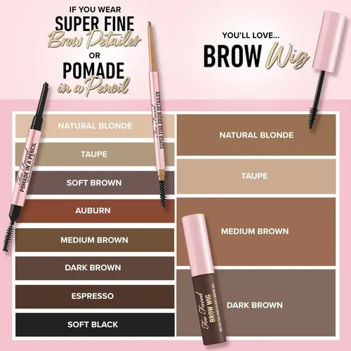 Gel De Cejas Too Faced Brow Wax Tono Taupe