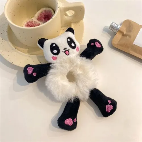 Paquete De 5 Coleteros De Peluche Con Bonitos Dibujos Animad