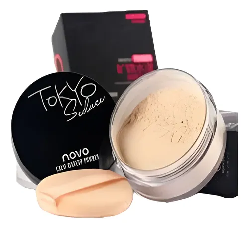 Polvo Volatil Calmante Sedoso Y Suave Par Maquillaje By Novo