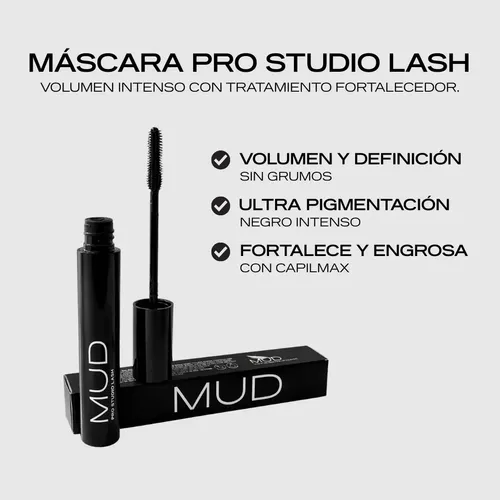 Mascara De Pestañas – Pro Studio Lash Mud Negro