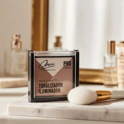 Arex Tonalizador Iluminador Multicompacto Masaromas