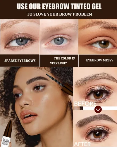 Gel Para Teñir Cejas Duatana 3 Colors Peel Off