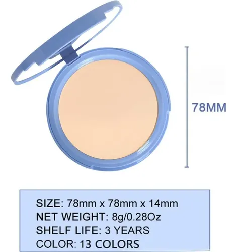 Polvo Compacto Evpct 0.35 Oz 03 Pure Beige