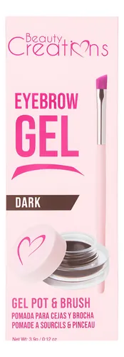 Gel Para Cejas Beauty Creations Tono Dark